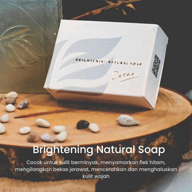 Zwena Brightening Natural Soap || Sabun Zwena || Zwena Skincare