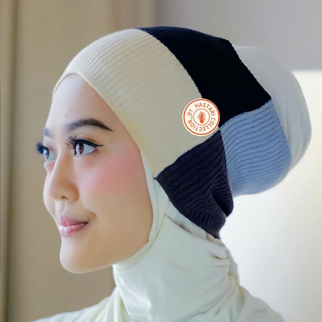 CIPUT BANDANA 2 &amp; 4 WARNA BAHAN RAJUT PREMIUM ANNISA / VICTORI