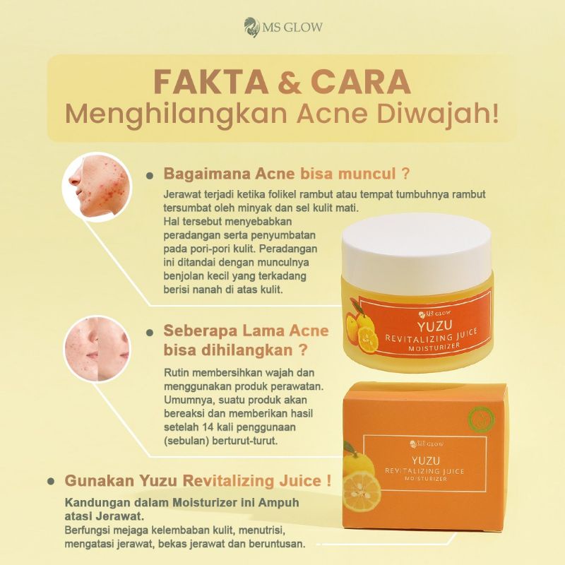 Ms Glow Yuzu moisturizer