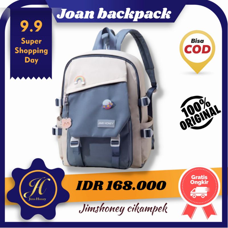 Jims Honey Tas Ransel Unisex Joan backpack