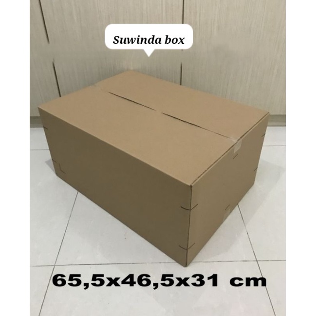 

kardus besar uk. 65,5x46,5x31 cm untuk pindahan dan packing barang dll