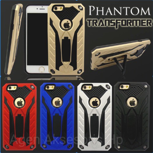 Case Phantom Samsung A51 A515F 6.5 inchi HardCase Robot Transformer with Stand