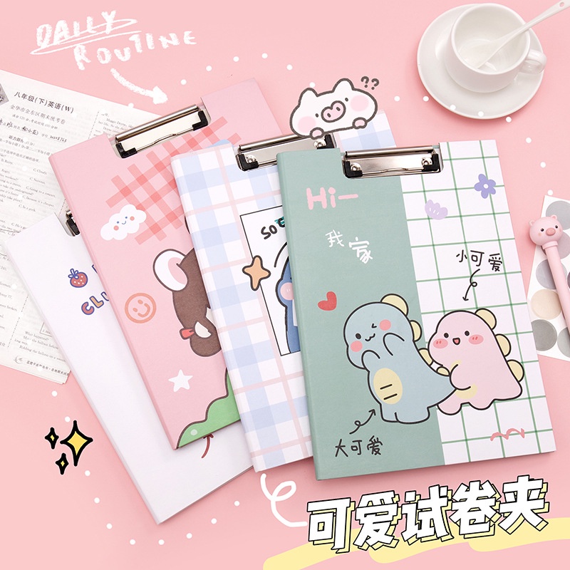 PAPAN UJIAN KARAKTER DENGAN COVER / PAPAN JALAN / CLIPBOARD / CLIPBOARD WITH COVER / CLIPBOARD IMPOR