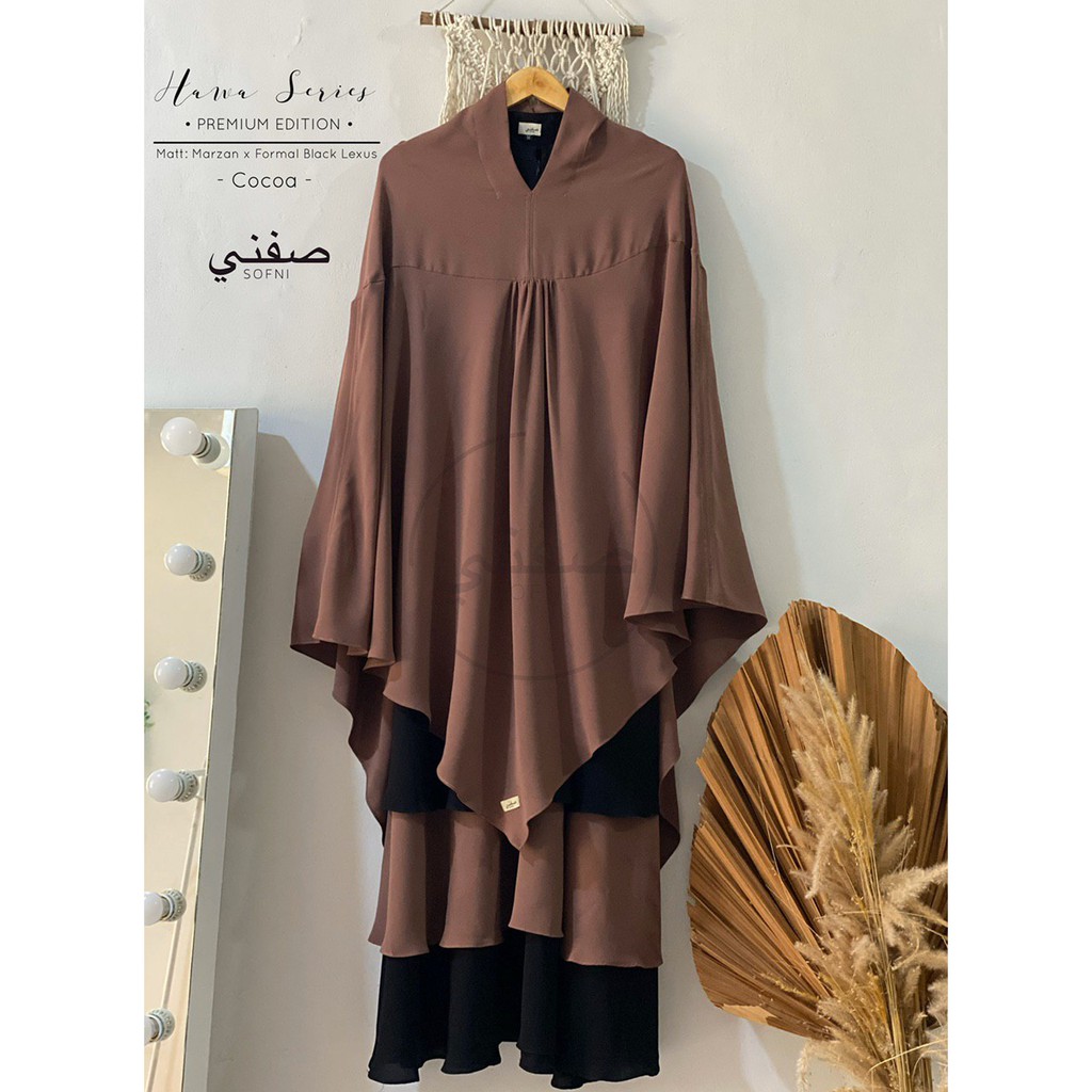 AZ - HAWA SERIES BY SOFNI - Set Gamis Sofni - GAMIS SOFNI SURABAYA - SET GAMIS PREMIUM