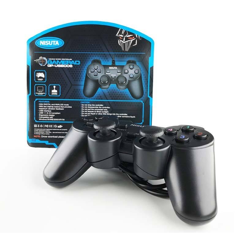 GamePad NISUTA Single GP-006 Hitam