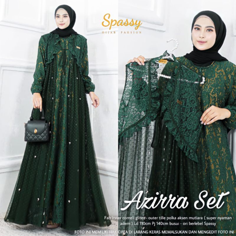 AZIRRA SET MAXY SPASSY ORIGINAL