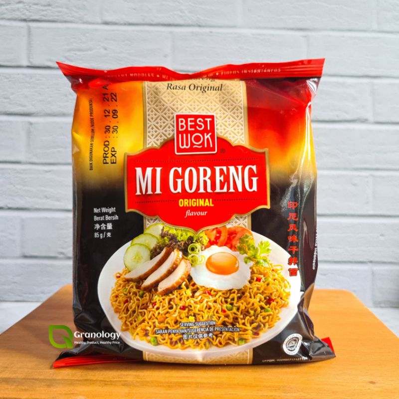 Best Wok Mie Goreng Instan Original 85 gram