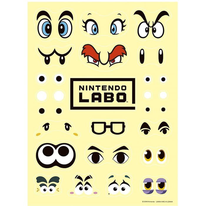 NINTENDO SWITCH LABO CUSTOMISATION KIT