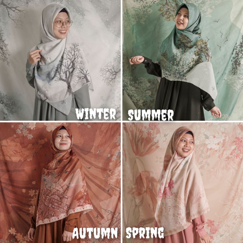 KHIMAR 4 SEASON BY HIJAB ALILA