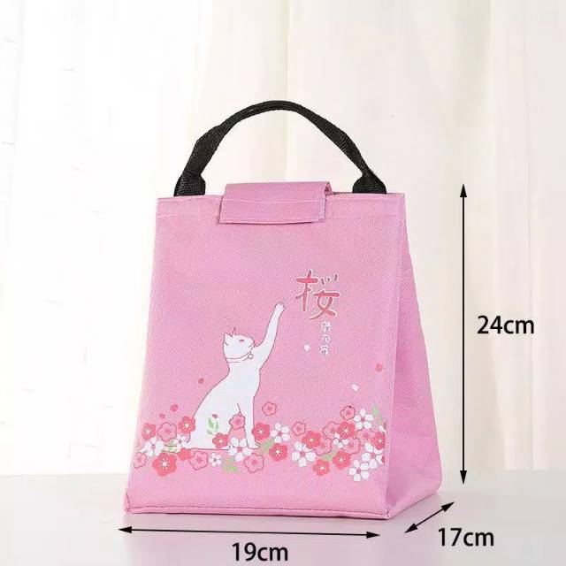 TAS BEKAL MOTIF KUCING