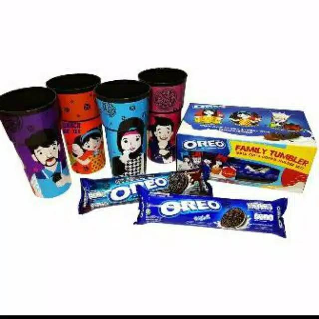 Oreo 2 pcs plus family Snack Tumbler