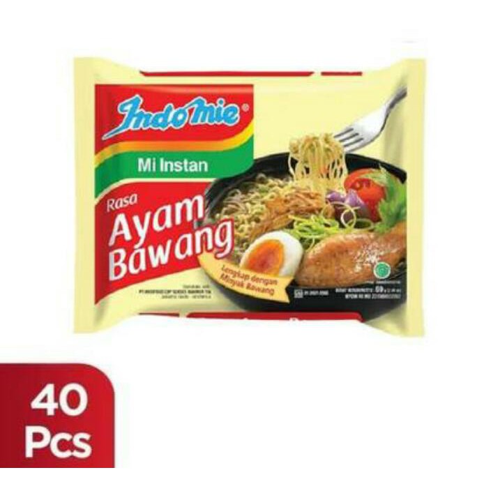 

Indomie Ayam Bawang 69 gr Mie Kuah Rasa Ayam Bawang 69 GRAM Murah DANDESHOP