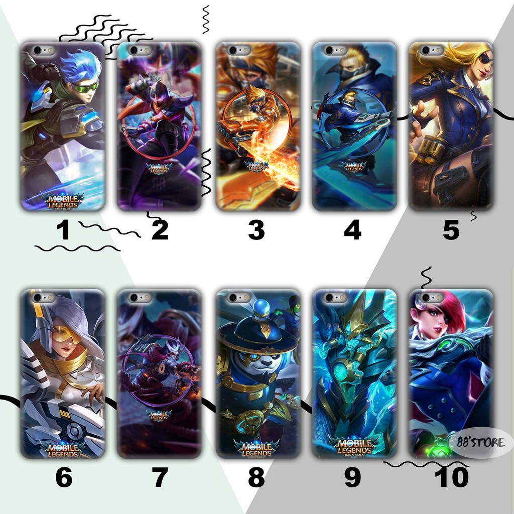 Hardcase Samsung Galaxy A8 2015/A8 2016/A8 2018/A8 STAR Mobile legends
