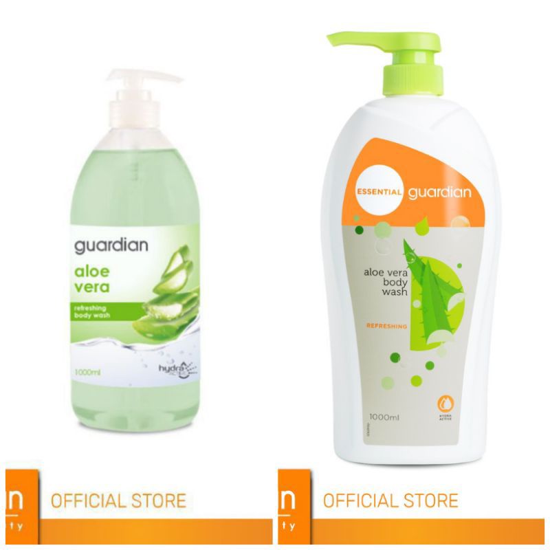guardian refreshing body wash Aloe Vera 1000ml