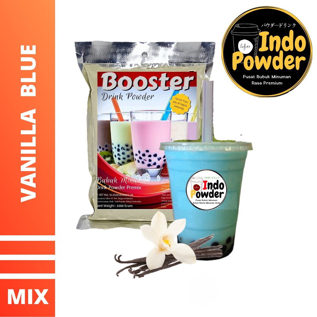 Bubuk Minuman VANILLA BLUE 1Kg - Bubuk VANILLA BLUE 1Kg - VANNILLA BLUE Bubuk 1Kg