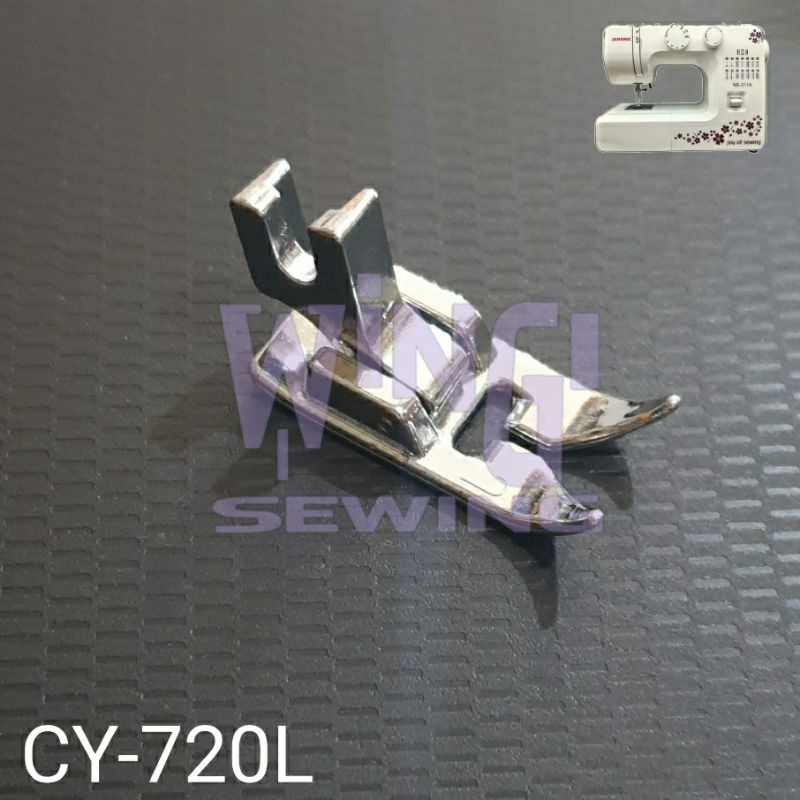 CY720L Sepatu Zigzag Dengan Tangkai Mesin Jahit Portable CY-720L