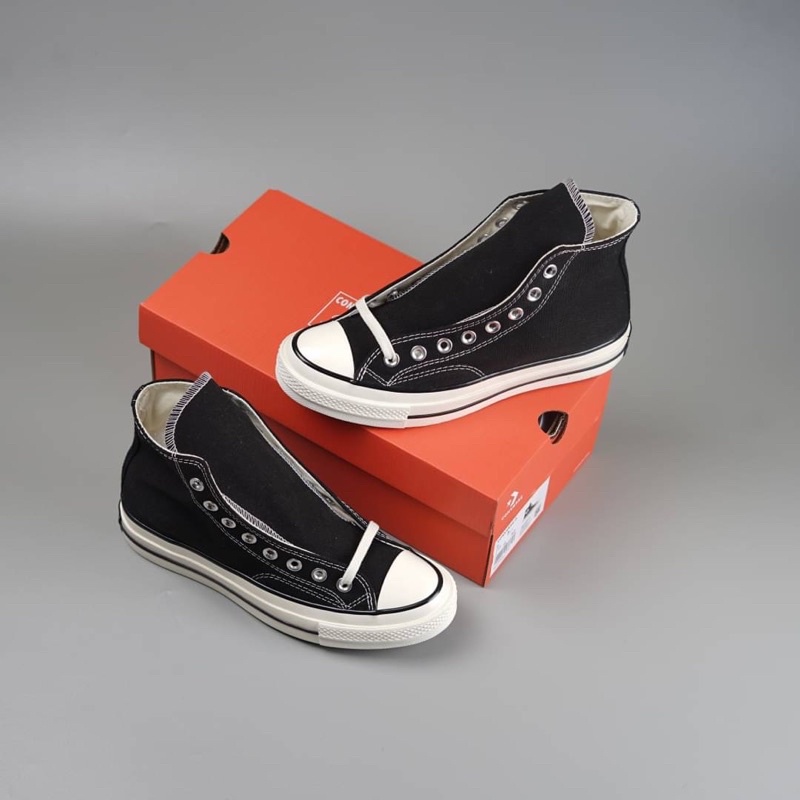 [SALE] CONVERSE CHUCK TAYLOR 70's HIGH LOW BLACK EGRET ORIGINAL 100%