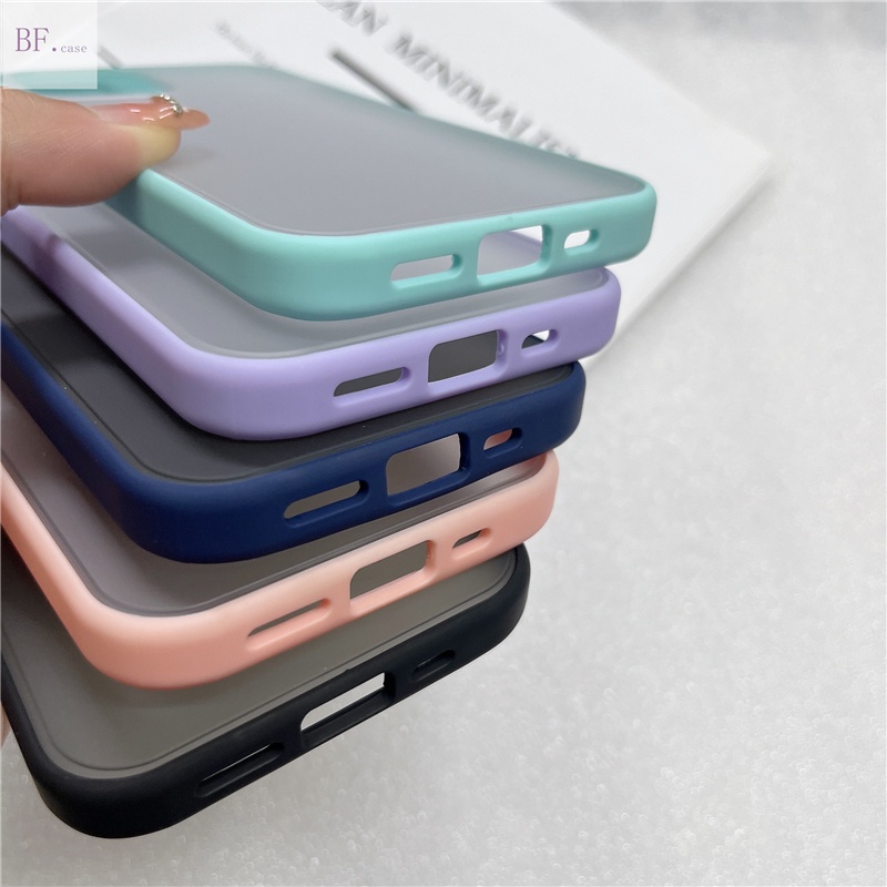 Hard Case Bahan Akrilik Frosted Anti Sidik Jari Untuk IPhone 14 Pro Max 14max 11 12