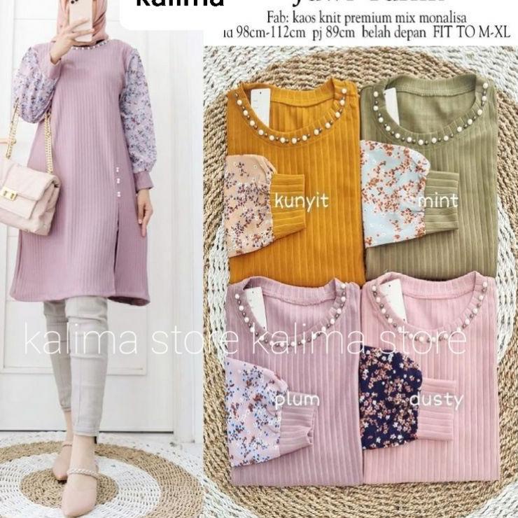 LV.10Jn22ᴾ– tunik import2022/baju tunik wanita aplikasi mutiara