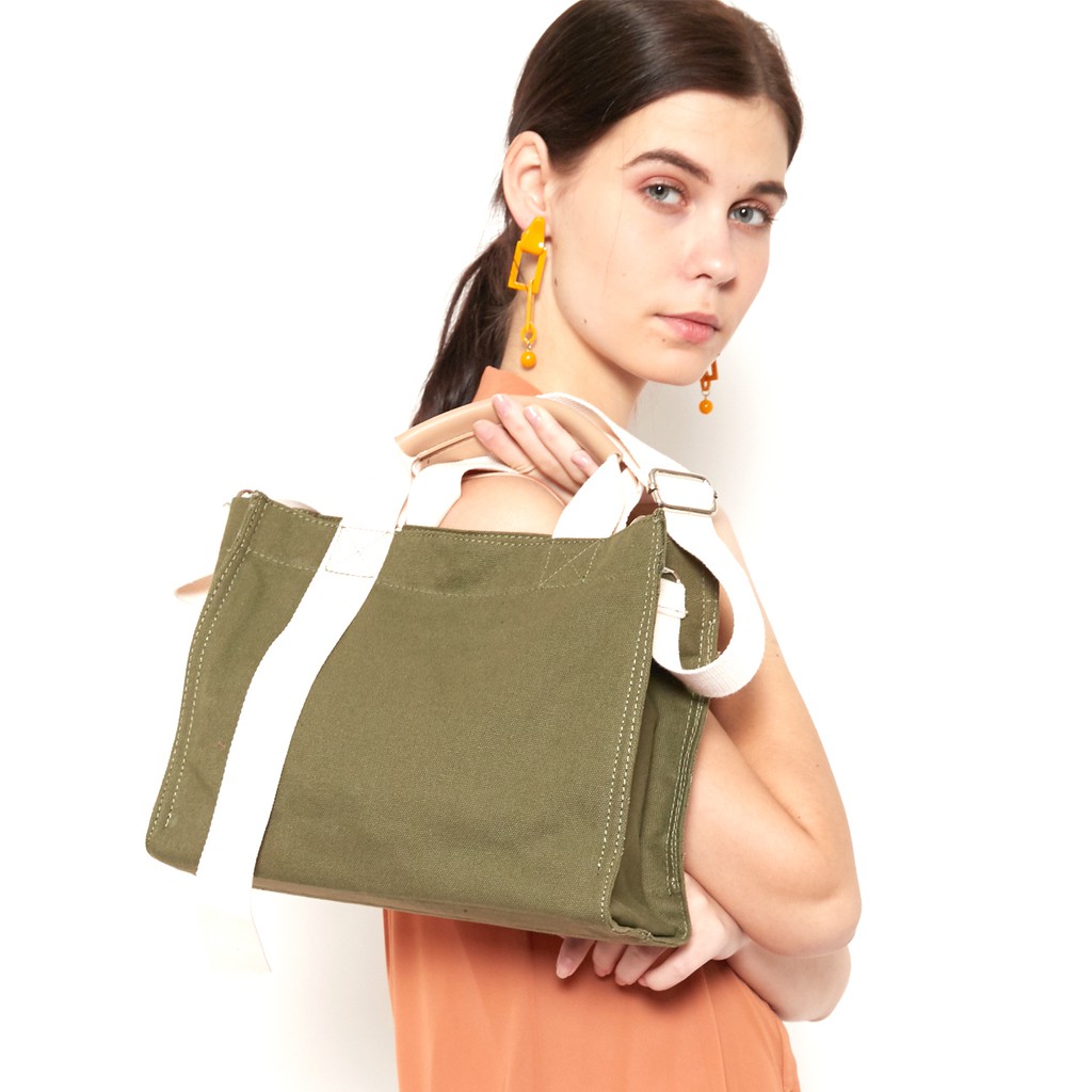 Sunny Canvas Bags Olive