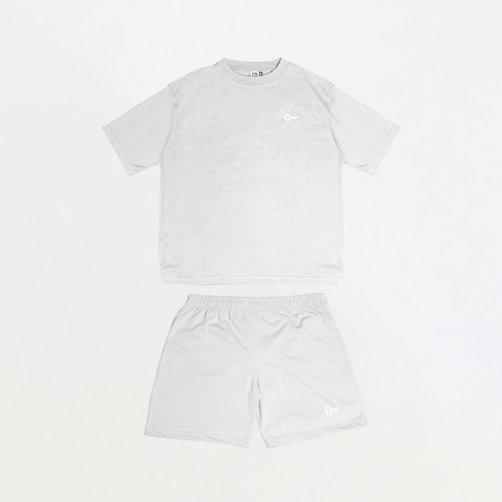 John &amp; Jill Oversize Short Sleeve &amp; Short Pants - Basic Set_