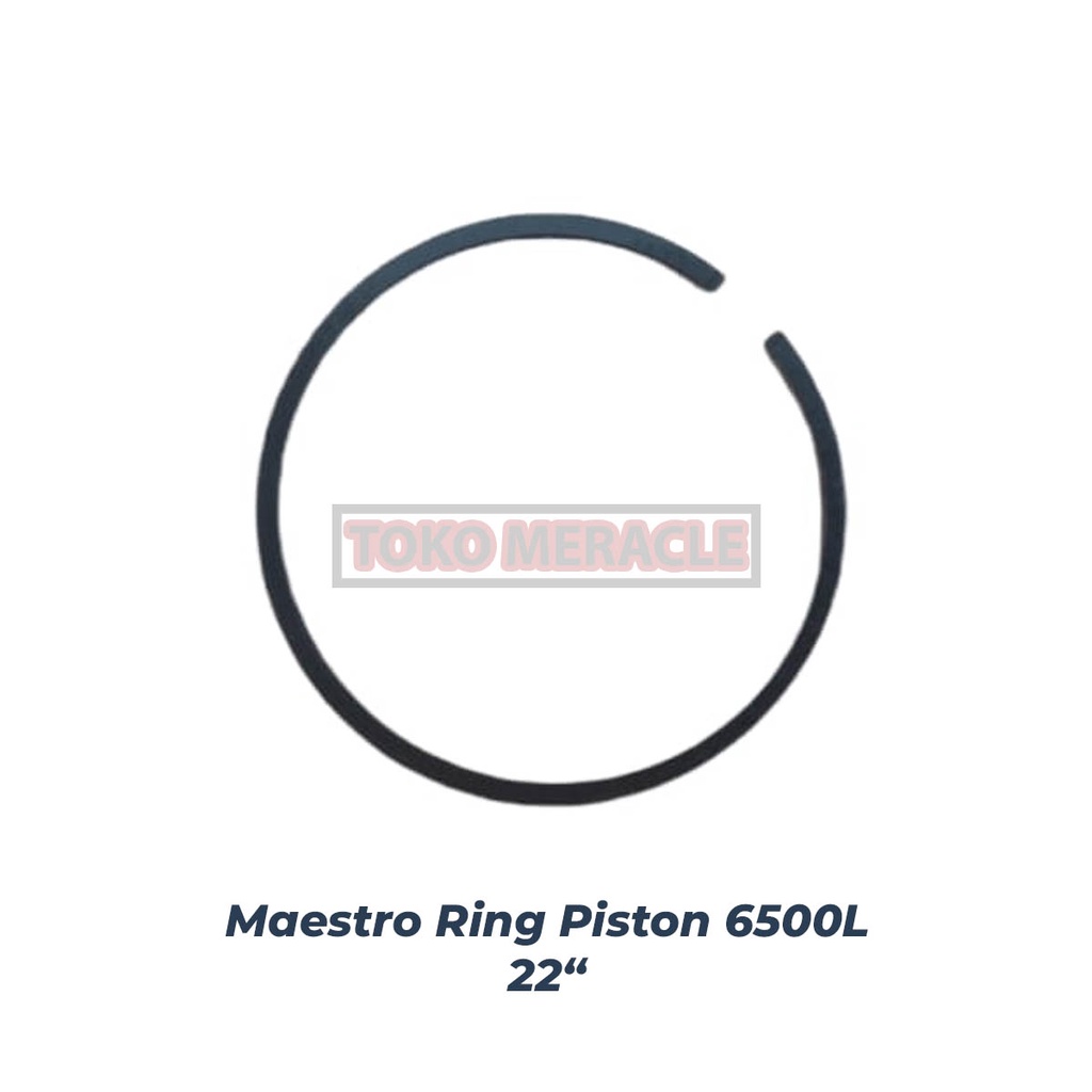 [2pcs] Maestro Ring Piston 6500L / 6500G 22" Ring Seker Seher Chainsaw Senso