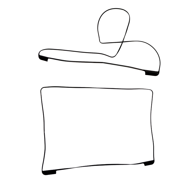 Gro Ring Bezel Layar LCD 15 &quot;Untuk Pro Retina A1398 2012-2016