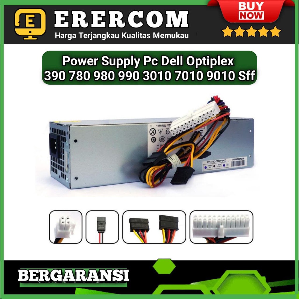 Power Supply Power Suplay Psu Pc built up Dell Optiplex 390 780 980 990 3010 7010 9010 SFF Original