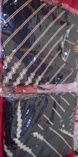 Couple Batik Keluarga || Setelan Couple Batik Ayah Ibu Anak Cewek Cowok || Couple Batik Family Gamis