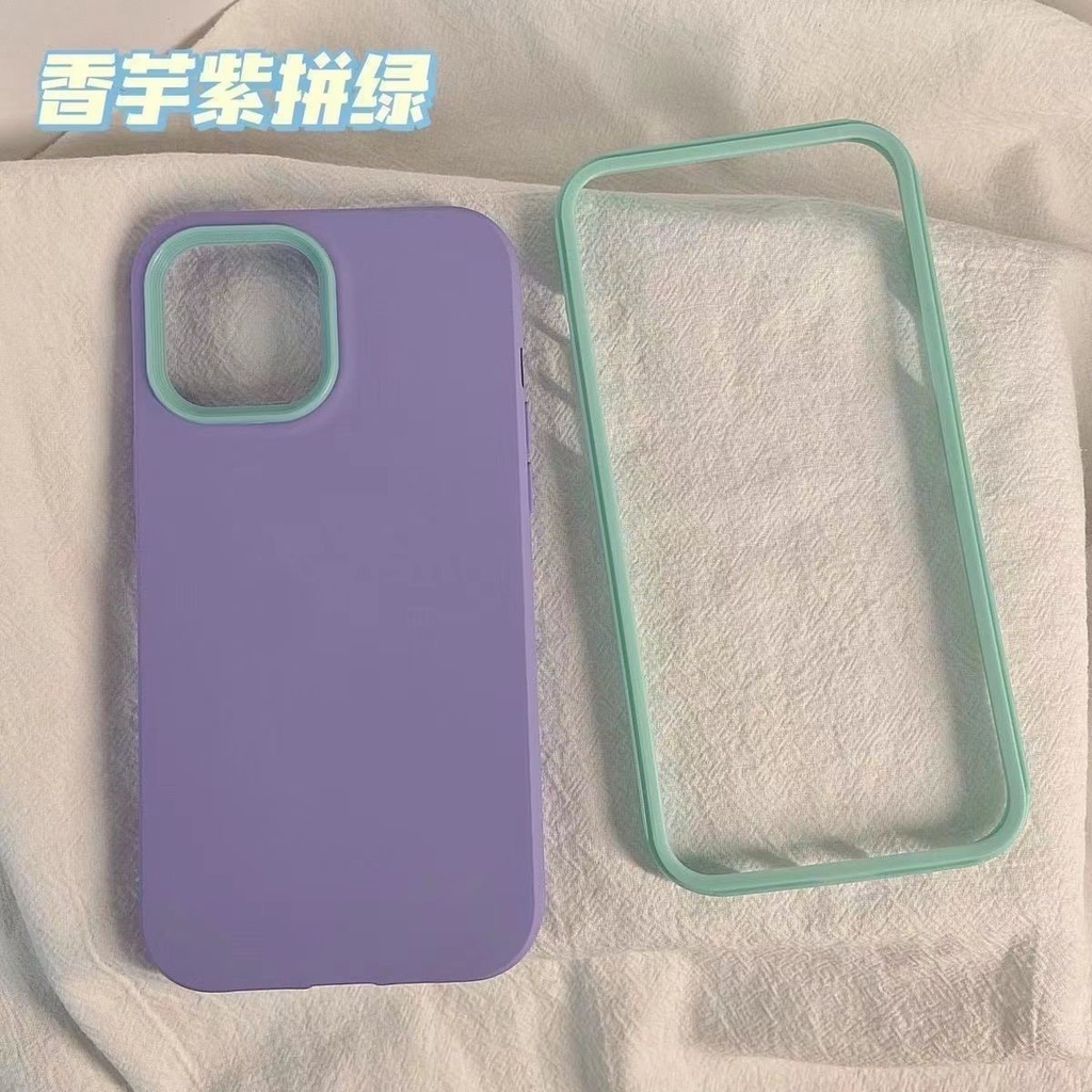 New Silicone 3in 1 Iphone Case iPhone 13 12 iPhone12Pro iPhone11Promax IphoneXR iPhone11 iPhone6splus iPhone7plus 8plus iPhoneXS iPhoneXsmax Soft Casing