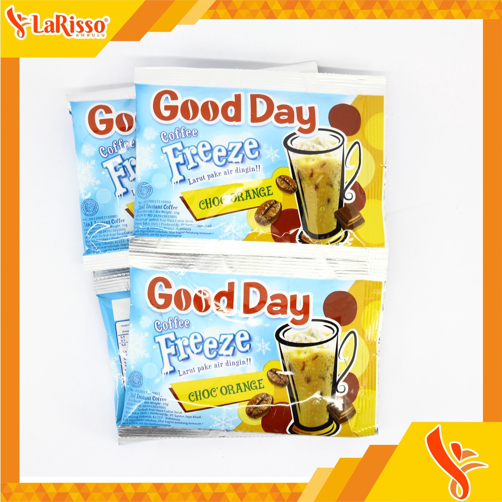 

GOOD DAY FREEZE 3IN1 INSTANT COFFEE 10X30GR ALL VARIAN