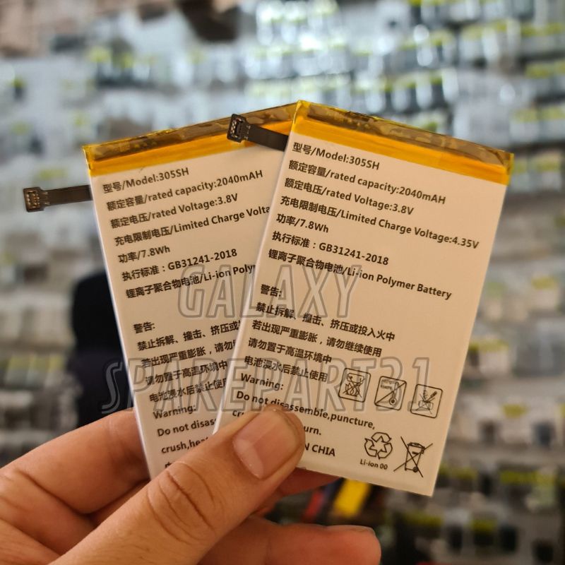 BATTERY BATRE BATERAI SHARP AQUOS CRYSTAL 305SH 2040mAh ORIGINAL NEW