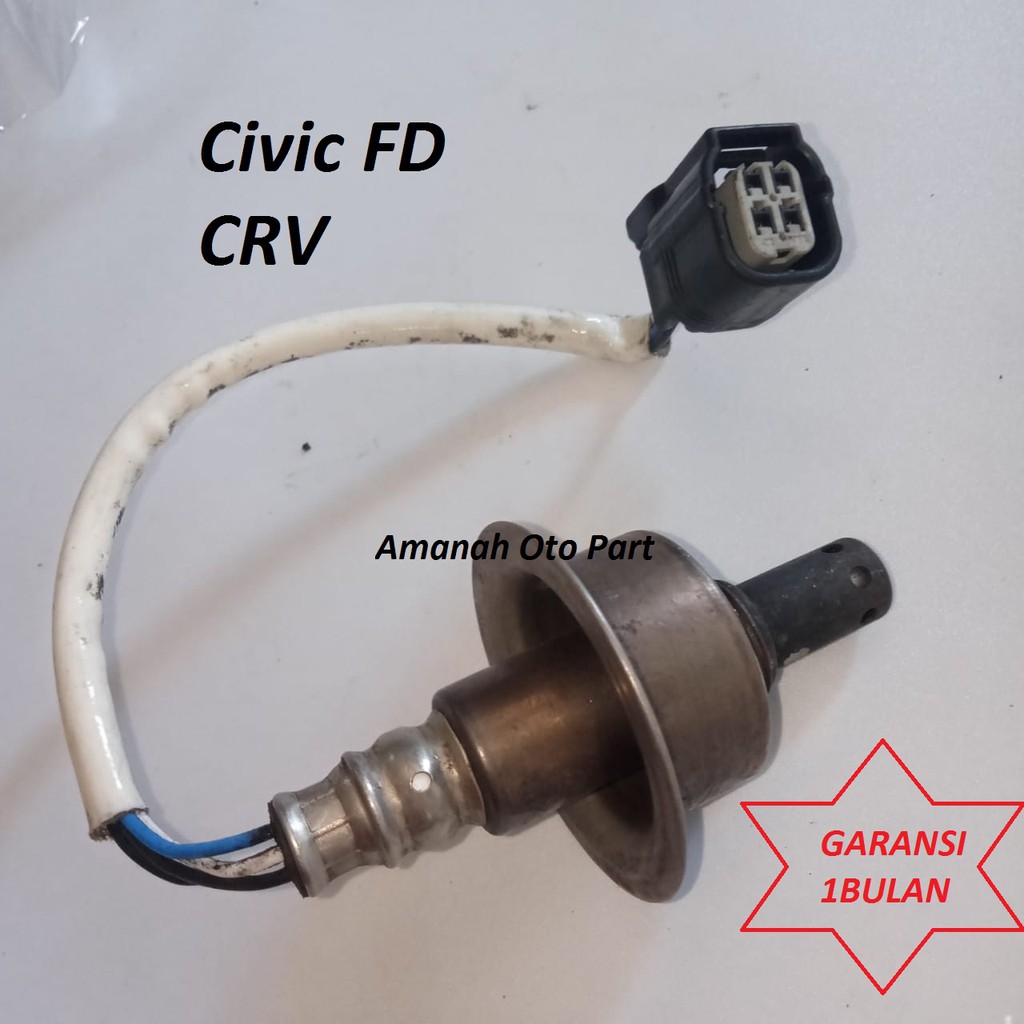 Sensor Oksigen O2 Honda Civic Fd CRV Gen5 Original  36531-RNA-A01 Copotan Ori Oxygen Original Bekas