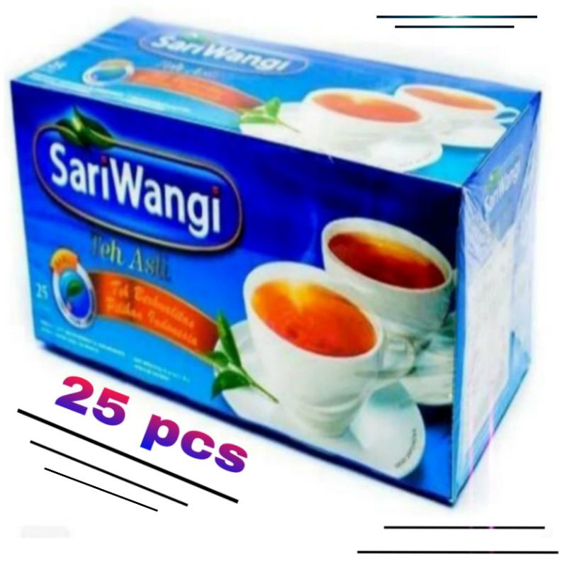 

sariwangi teh celup teh asli isi 25 kantong