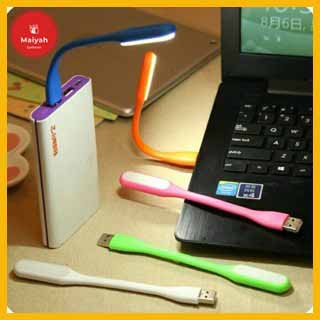 ULED Light Emergency Stick Portable Lampu USB Baca Senter hp android PB powerbank laptop Sikat