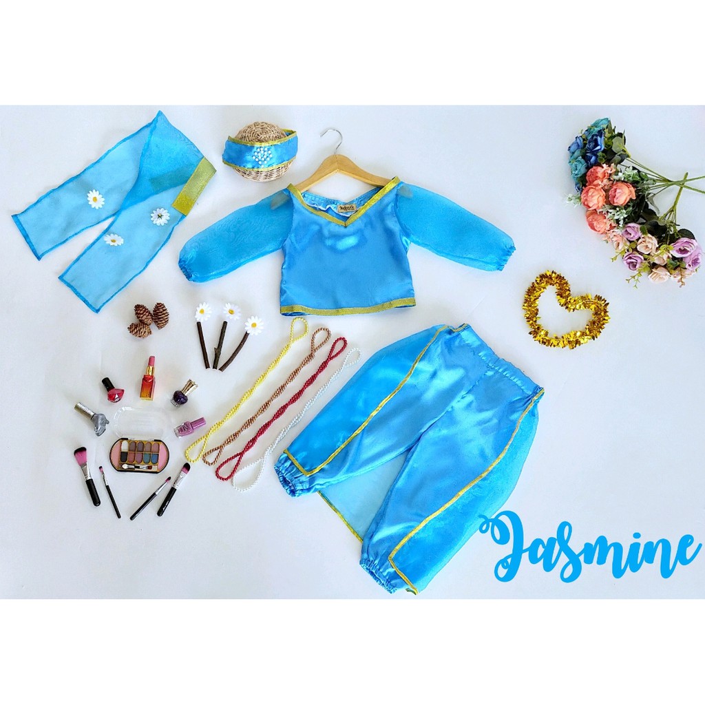 KOSTUM PRINCESS JASMINE KIDS