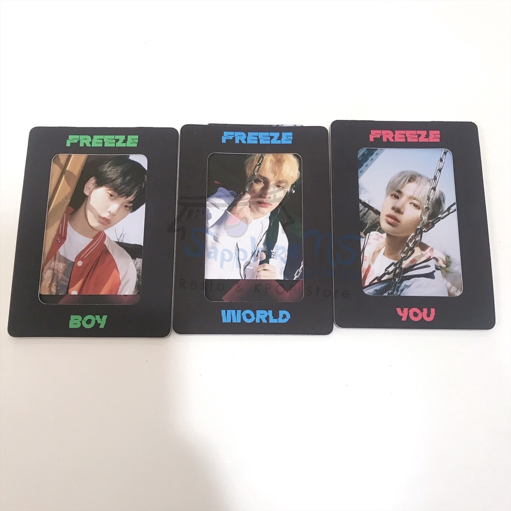 TXT FREEZE POB WEVERSE SOOBIN TAEHYUNG Hueningkai (+ Magnet Frame)