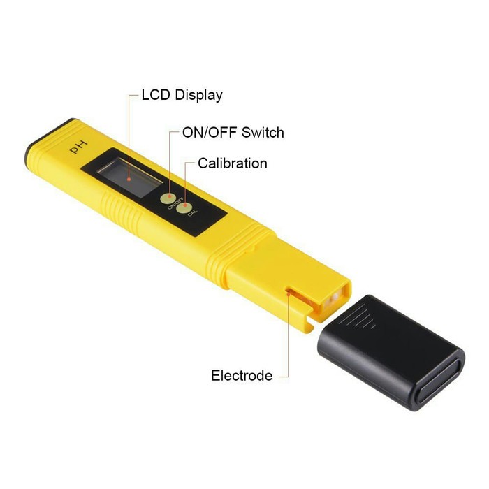 PH Meter Digital Otomatis Kalibrasi Automatic Calibration Hidroponik