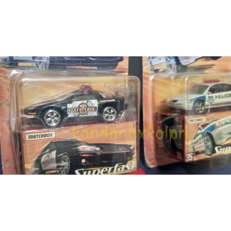 Matchbox Superfast Police Car