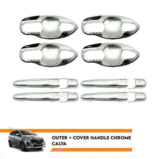 Outer + Cover Handle Chrome Calya