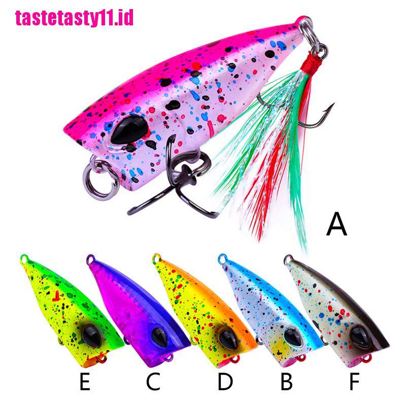 【TTID】4.3cm/4g mini popper lure trout lures ultralight fishing lure topwater Cr