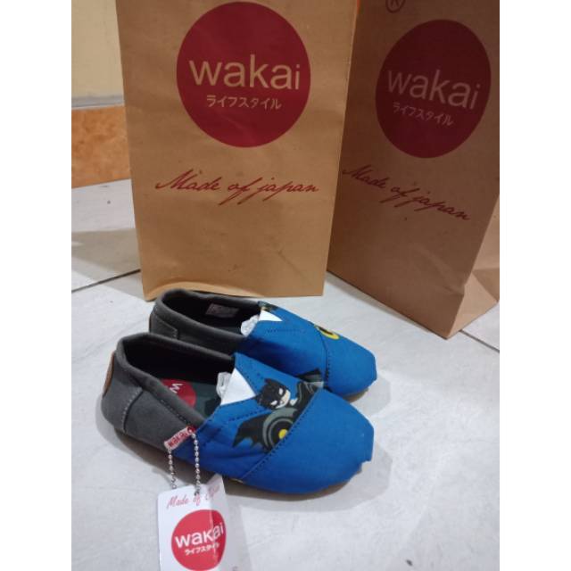 Slip On Anak Laki laki Original Wakai