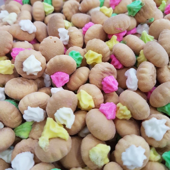 

KERING-KUE- 500GR GEMROSE/ KUE MONAS/ BISKUIT GULA -KUE-KERING.