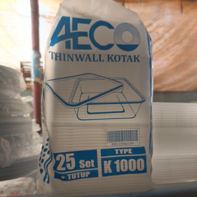 Thinwall kotak AECO type 1.000