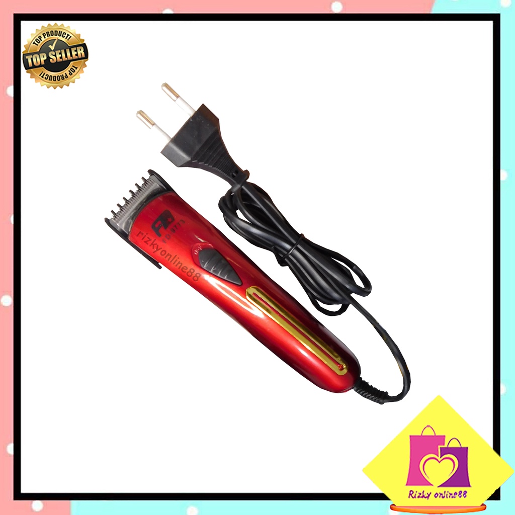 Rizkyonline88 alat cukur rambut kumis jenggot / mesin cukur rambut FD-9773