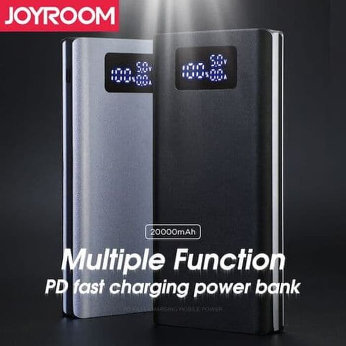 Joyroom Powerbank QC 3.0 plus PD fast charge 20.000 mAh Black D-M193