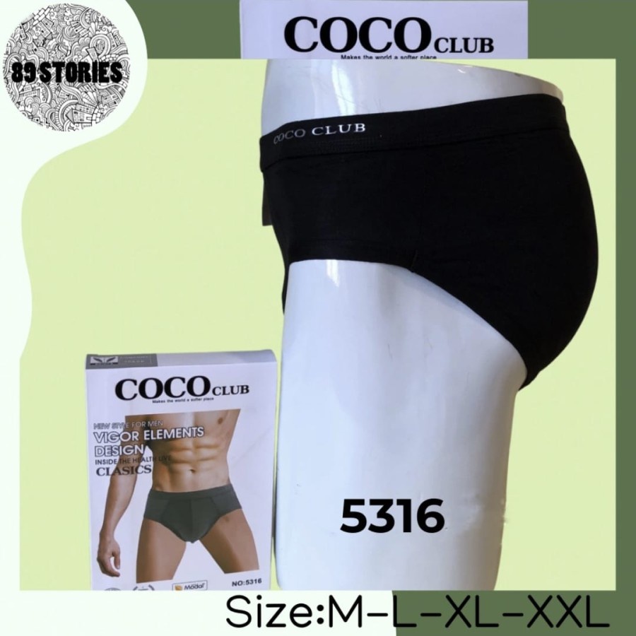 ISI 2 Celana Dalam / Celana Dalam Pria Coco - 5316