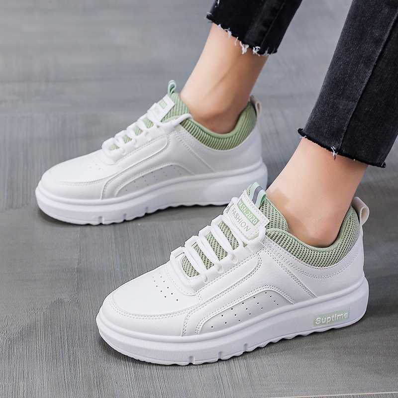 Favorite &quot;FREE BOX&quot; (Size 37 - 41) Sepatu Wanita Sneakers Bertali Kasual Fashion Shoes Import Premium Quality 9004