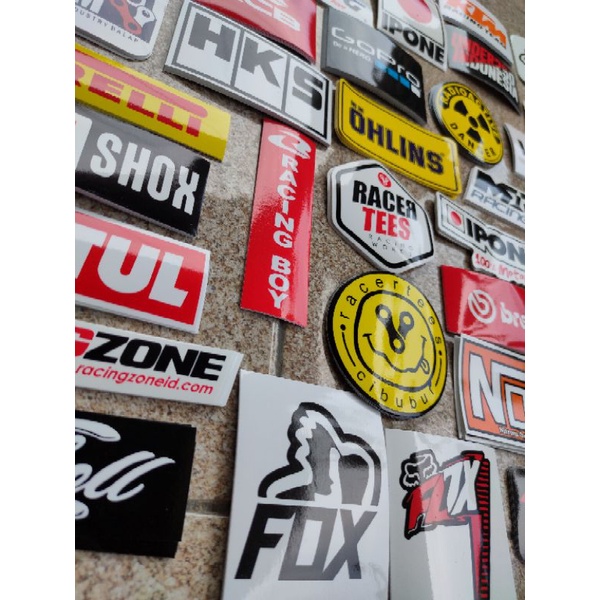 (NEW SERIES) STIKER MOTOR/STICKER SPONSOR MOTOR/HYPE DISTRO STICKER gambar joss