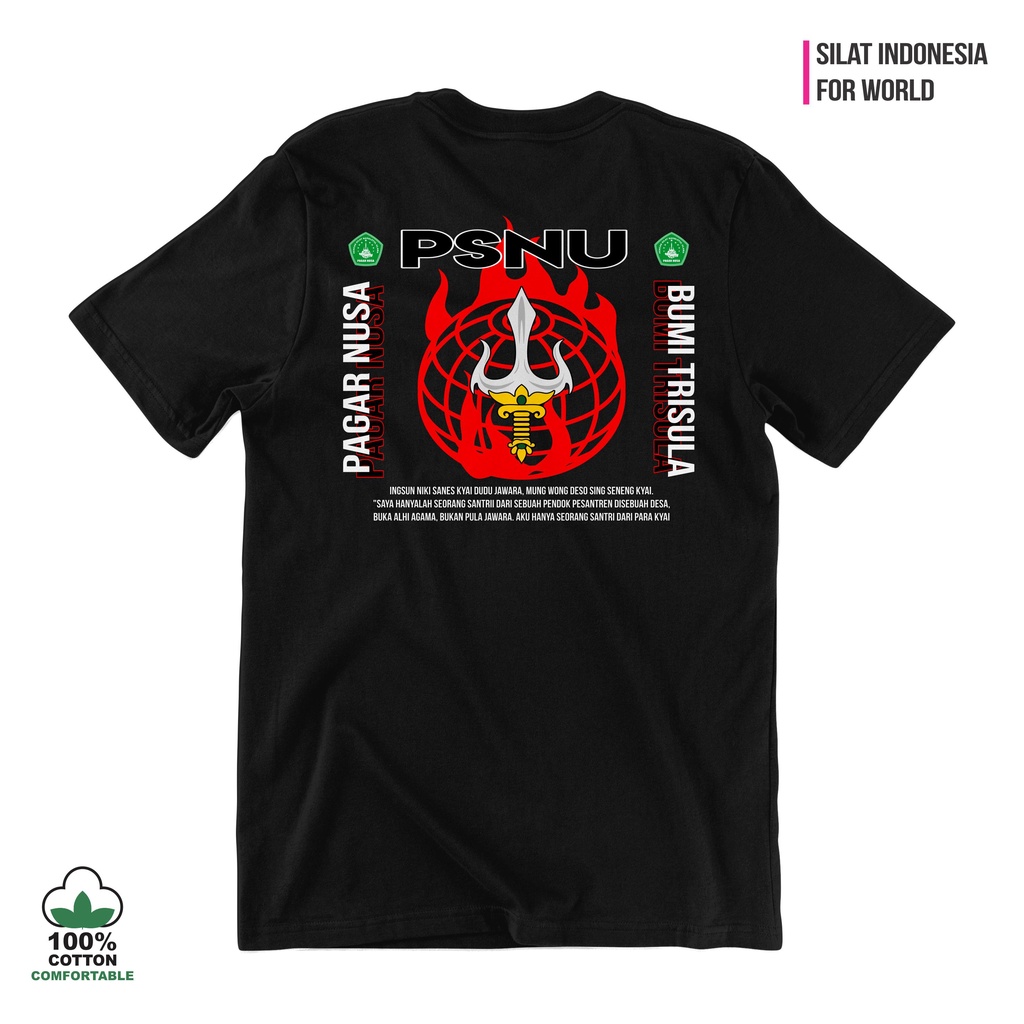 Kaos PN Bumi Trisula Kaos Pagar Nusa Distro IPSI Kaos Arpansa Kaos PN SILAT NU